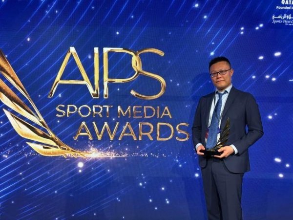 全国最好股票配资平台 历史首位！记者沈天浩蝉联国际体育记者协会文字类最佳专栏奖